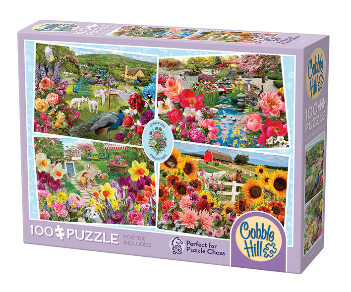 COBBLE HIL 100 PC GARDEN TOUR