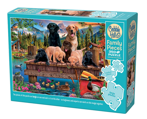 COBBLE HIL FAMILY PUZZLE PUPS AND DUCKS