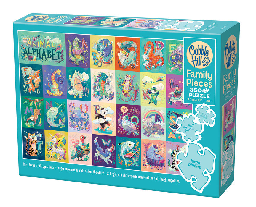 COBBLE HIL FAMILY PUZZLE ANIMAL ALPHABET