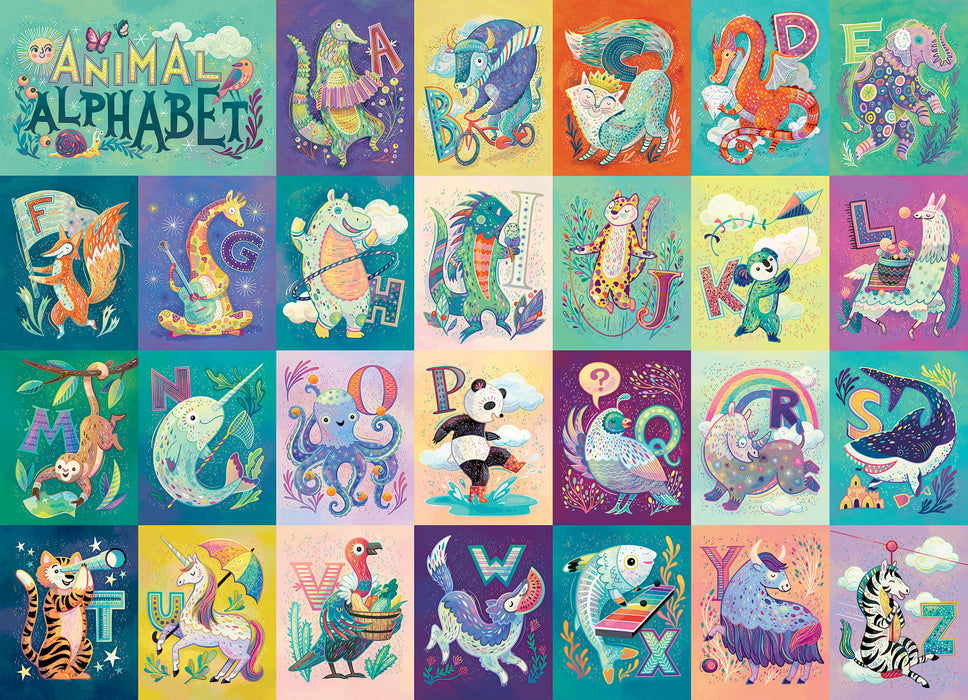 COBBLE HIL FAMILY PUZZLE ANIMAL ALPHABET