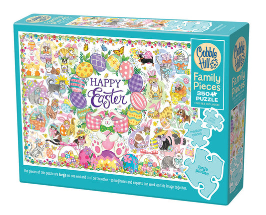 COBBLE HIL FAMILY PUZZLE HAPPY EASTER