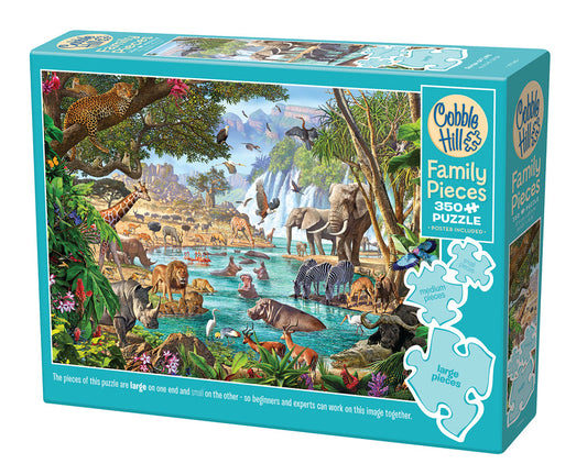 COBBLE HIL FAMILY PUZZLE RIVER OF LIFE