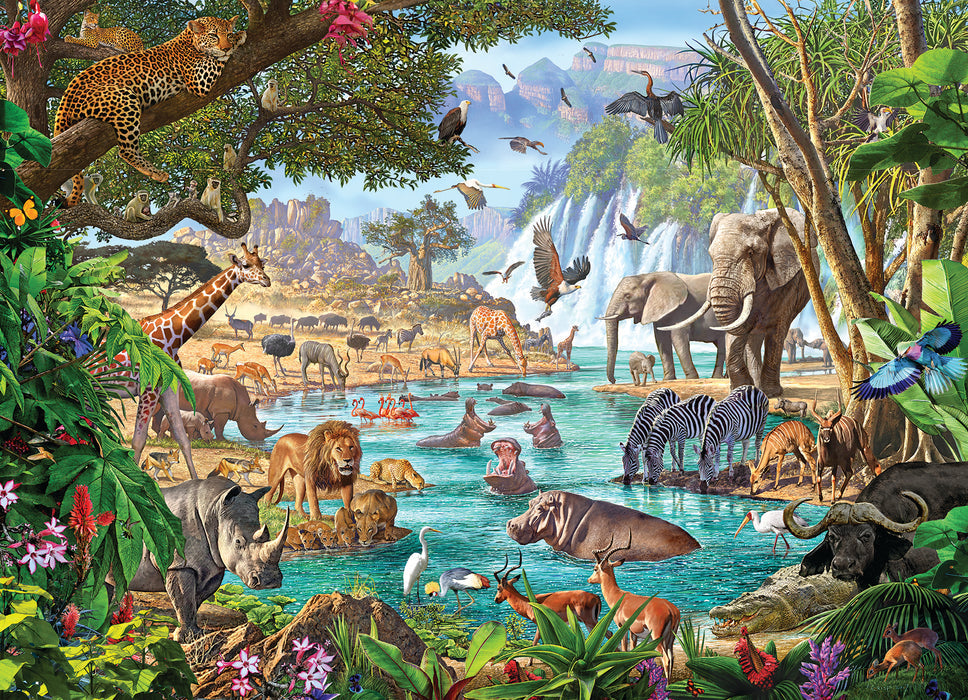 COBBLE HIL FAMILY PUZZLE RIVER OF LIFE