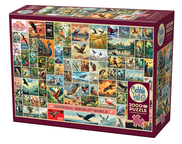 COBBLE HIL 2000 PC NATIONAL BIRDS OF THE WORLD