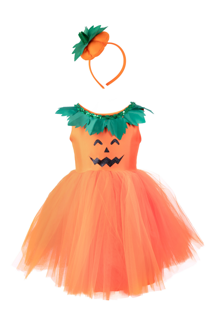 PUMPKIN PATCH PRINCESS DRESS 5-6 YR