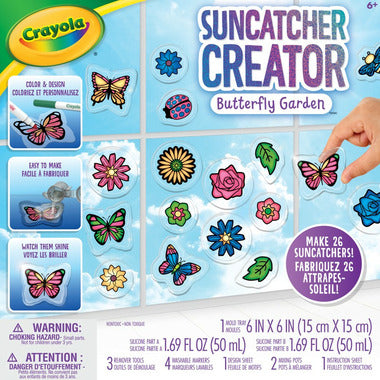 CRAYOLA SUNCATCHER CREATOR BUTTERFLY GARDEN