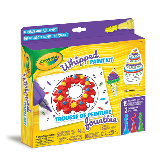 CRAYOLA WHIPPED PAINT KIT