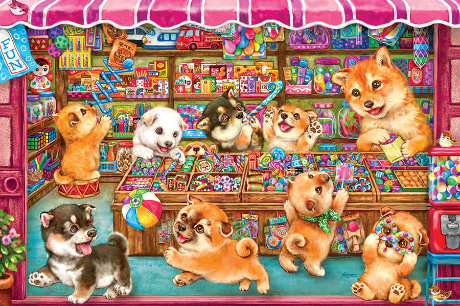COBBLE HIL FLOOR PUZZLE 35 PC SHIB'A CANDY STORE