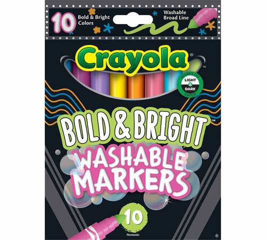 CRAYOLA BOLD & BRIGHT MARKERS