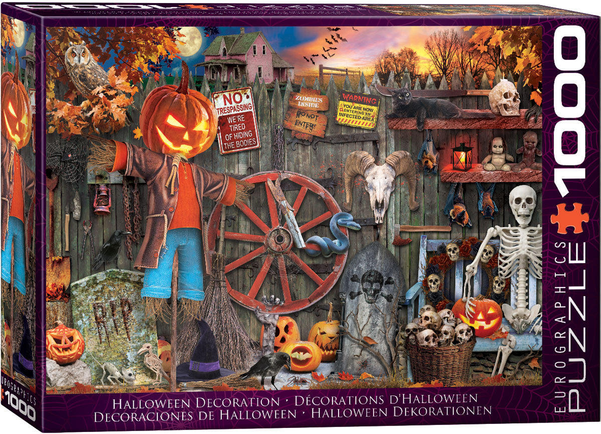 EURO 1000 PC HALLOWEEN DECORATIONS