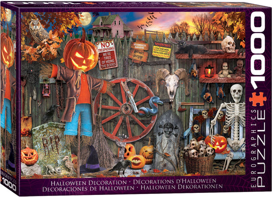 EURO 1000 PC HALLOWEEN DECORATIONS