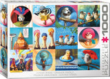 EURO 1000 PC FUNNY BIRDS