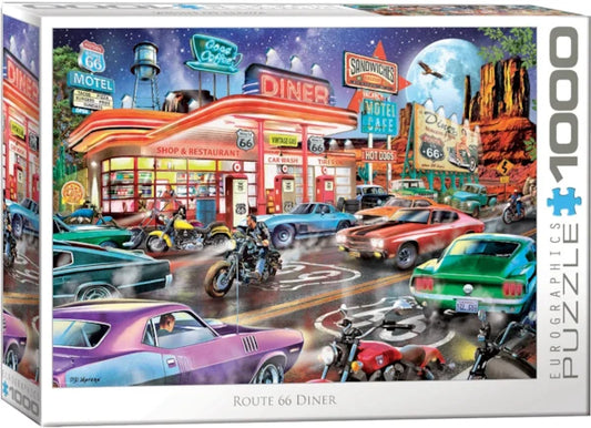 EURO 1000 PC ROUTE 66 DINER
