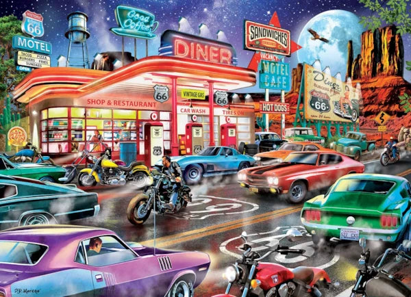 EURO 1000 PC ROUTE 66 DINER