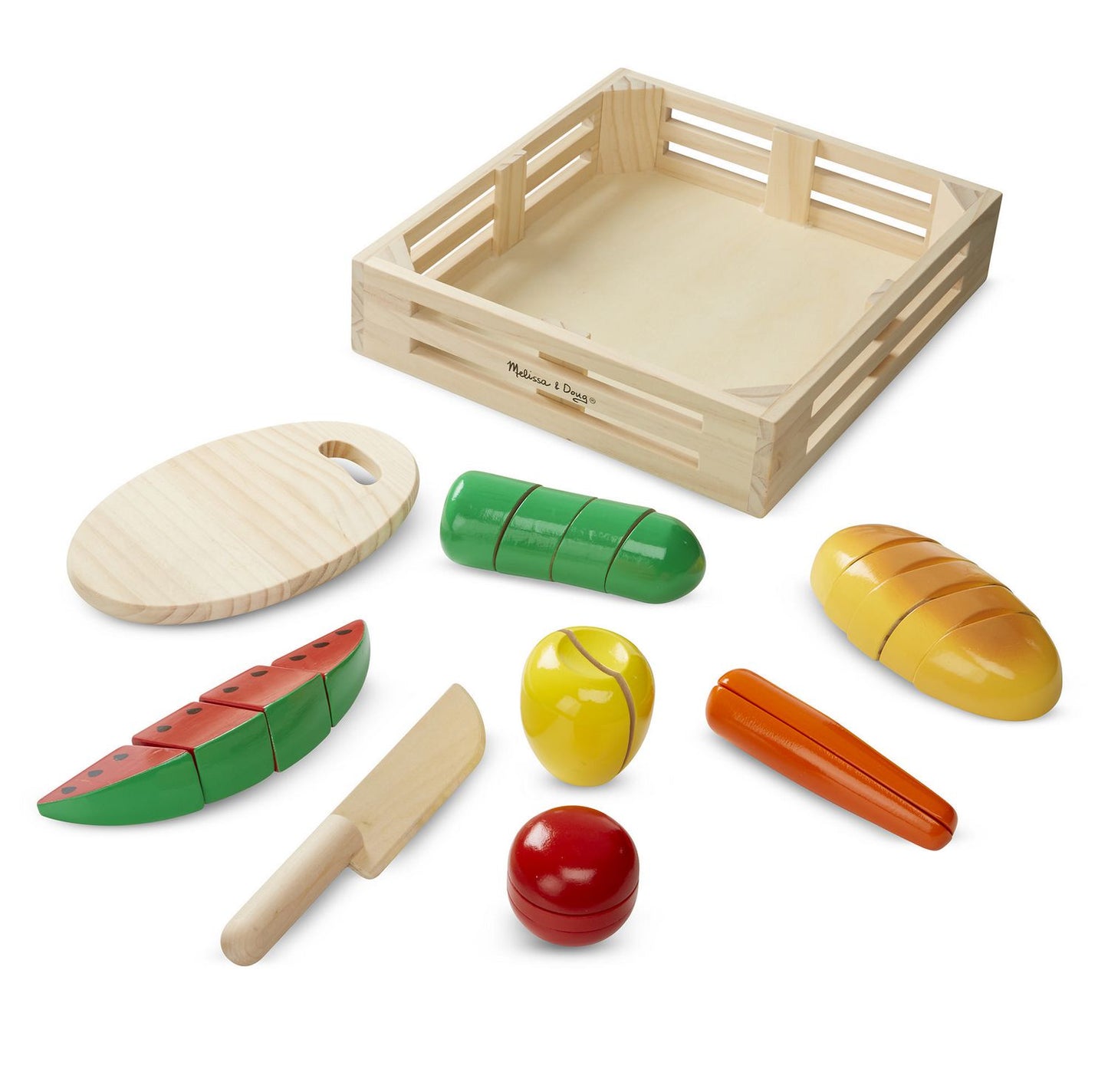 M&D WOODEN PLAY FOOD