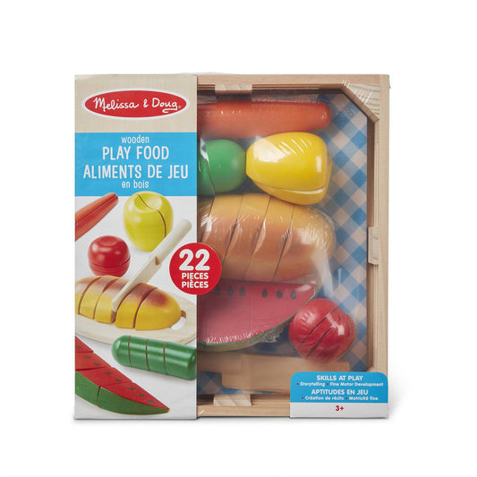 M&D WOODEN PLAY FOOD