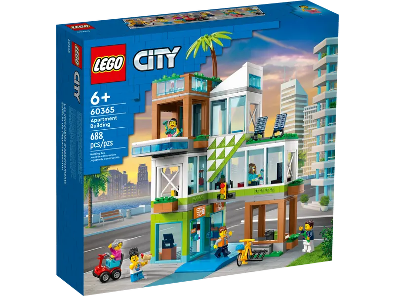 LEGO CITY APARTMENT BUILDING