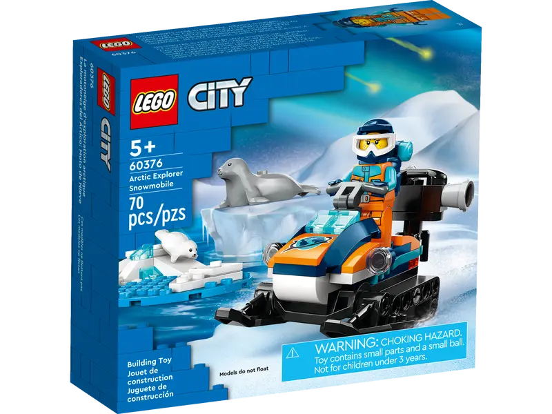 LEGO CITY ARCTIC EXPLORER SNOWMOBILE