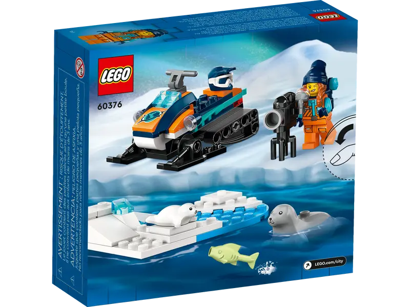 LEGO CITY ARCTIC EXPLORER SNOWMOBILE