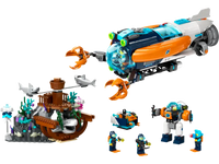 Lego city deep sea submarine sale