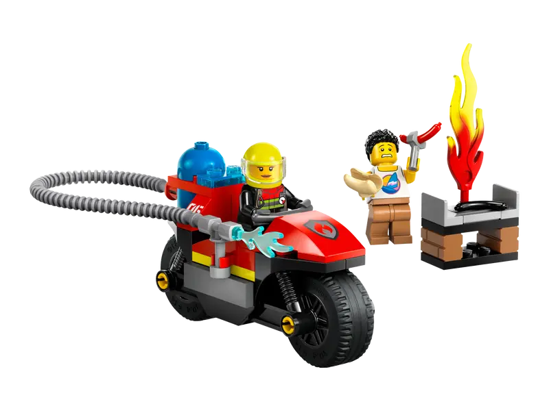 LEGO CITY FIRE RESCUE MOTORCYCLE