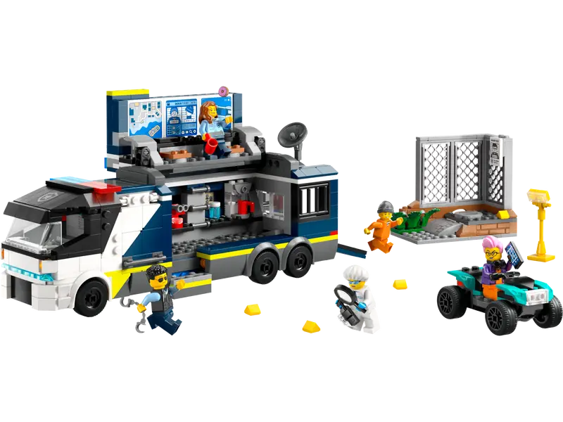 LEGO CITY POLICE MOBILE CRIME LAB TRUCK