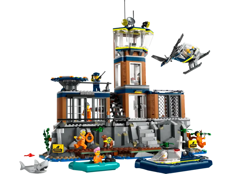 LEGO CITY POLICE PRISON ISLAND