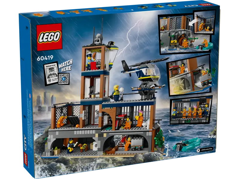 LEGO CITY POLICE PRISON ISLAND