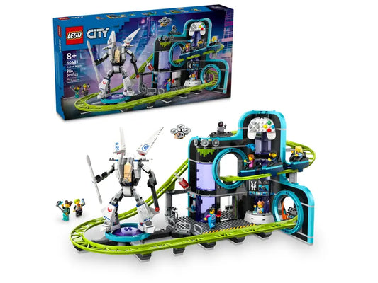 LEGO CITY ROBOT WORLD ROLLER-COASTER PARK