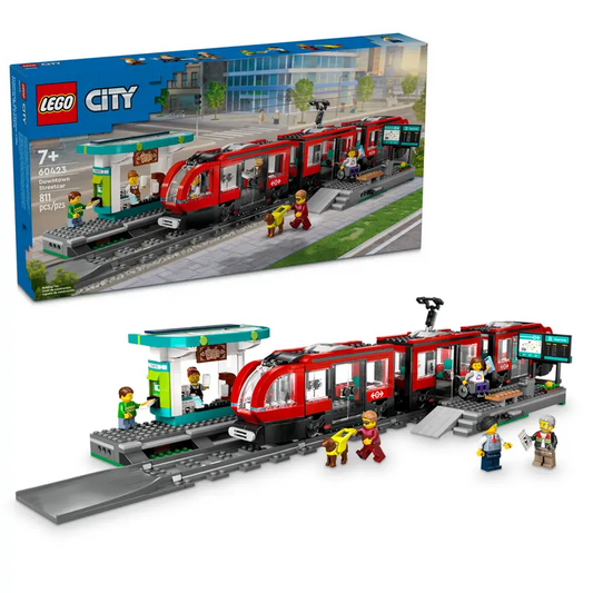 LEGO CITY DOWNTOWN STREETCAR & STATION