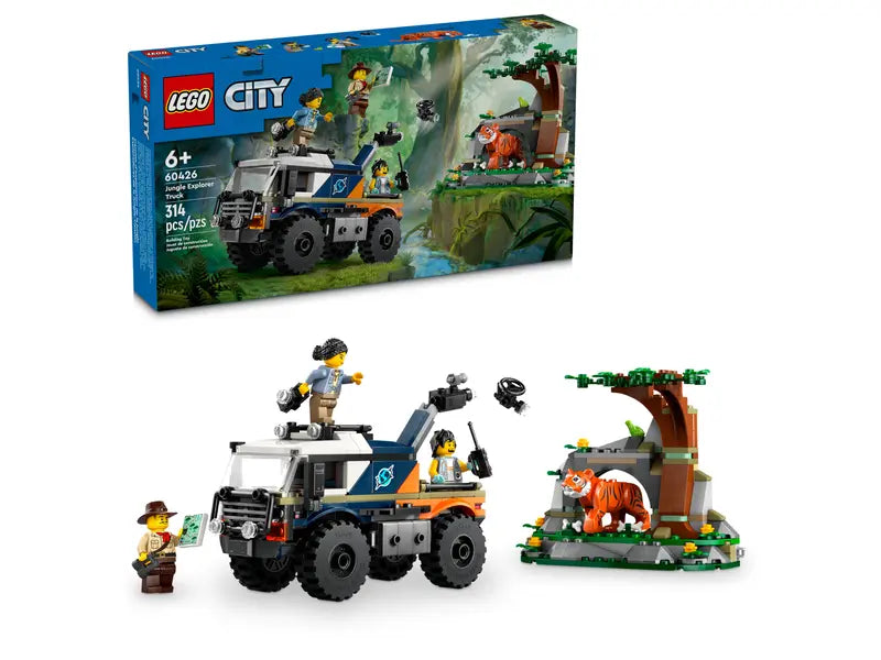 LEGO CITY JUNGLE EXPLORER OFF-ROAD TRUCK