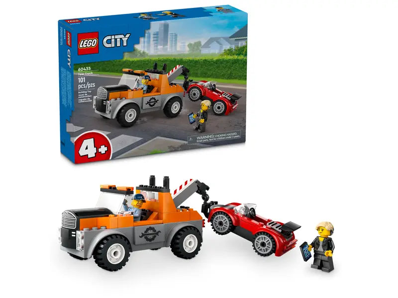 LEGO CITY TOW TRUCK & SPORTS CAR REPAIR