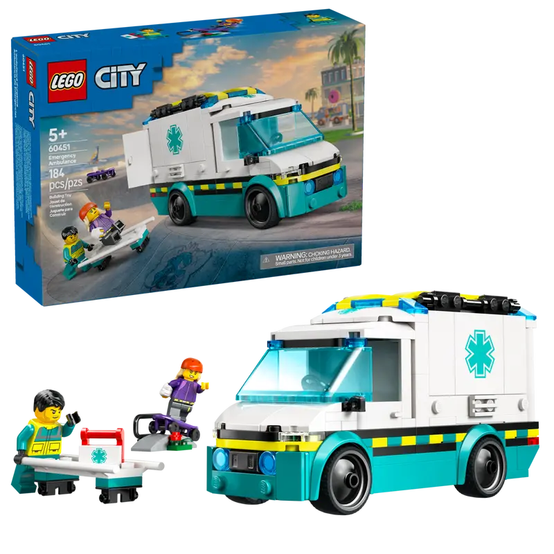 LEGO CITY EMERGENCY AMBULANCE