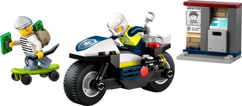 LEGO CITY POLICE MOTORCYCLE CHASE