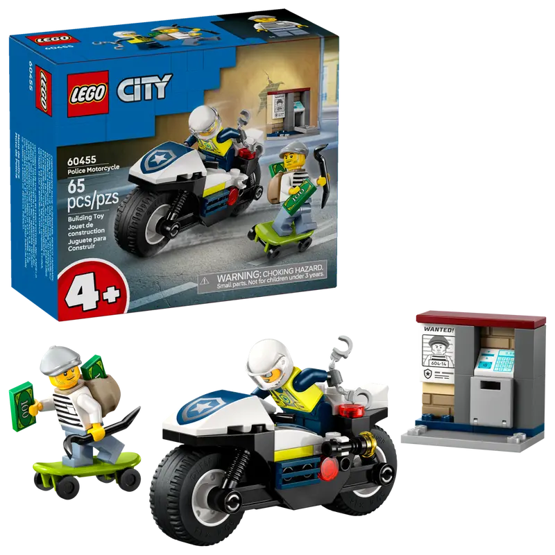 LEGO CITY POLICE MOTORCYCLE CHASE
