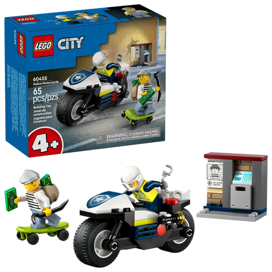 LEGO CITY POLICE MOTORCYCLE CHASE