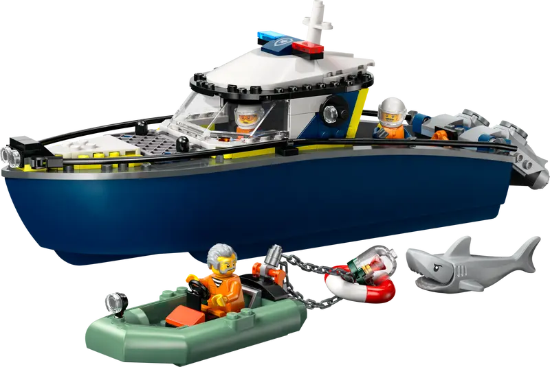 LEGO CITY POLICE BOAT CHASE