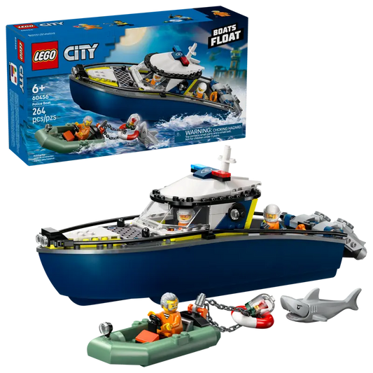 LEGO CITY POLICE BOAT CHASE