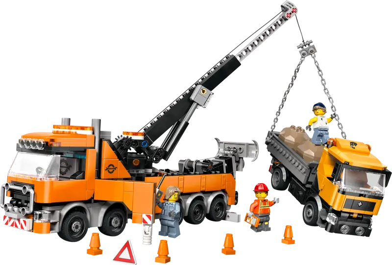 LEGO CITY HEAVY-DUTY RECOVERY TOW TRUCK WITH CRANE