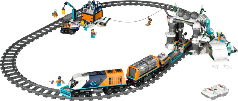 LEGO CITY EXPLORER'S ARCTIC POLAR EXPRESS TRAIN
