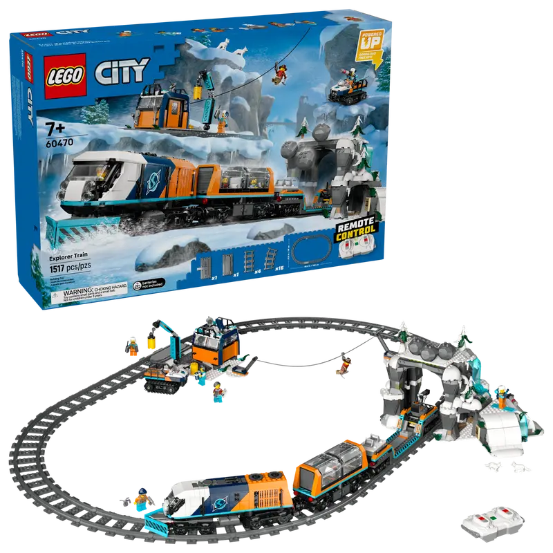 LEGO CITY EXPLORER'S ARCTIC POLAR EXPRESS TRAIN