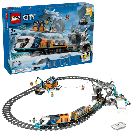 LEGO CITY EXPLORER'S ARCTIC POLAR EXPRESS TRAIN