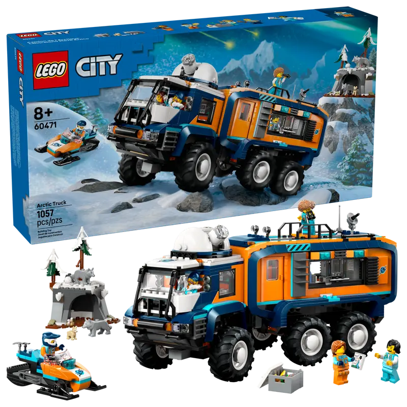 LEGO CITY ARCTIC EXPLORER SCIENCE LAB TRUCK