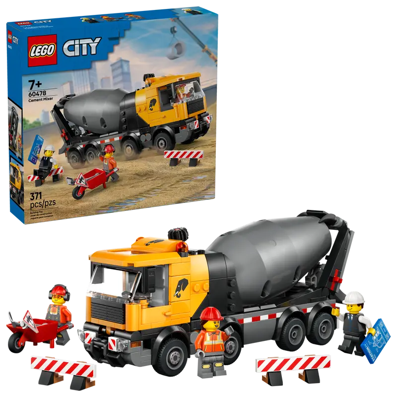 LEGO CITY CEMENT MIXER