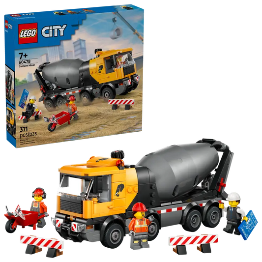 LEGO CITY CEMENT MIXER