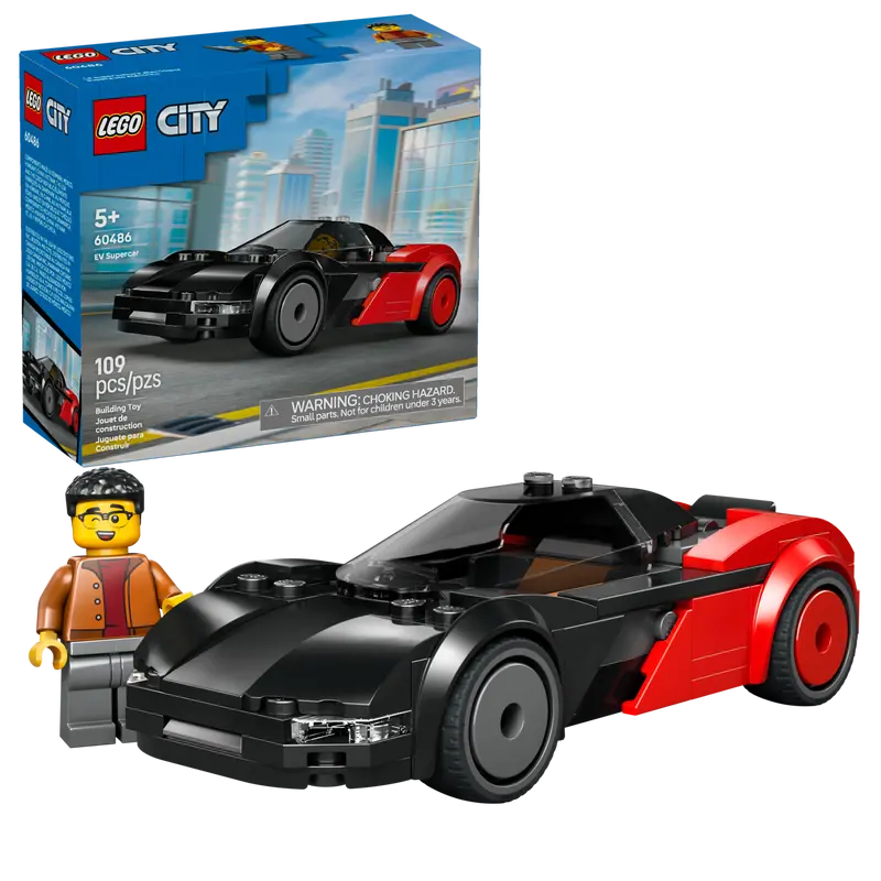 LEGO CITY EV SUPERCAR