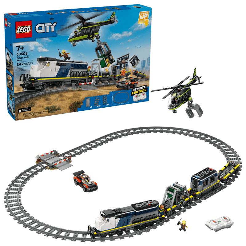 LEGO CITY POLICE TRAIN HEIST