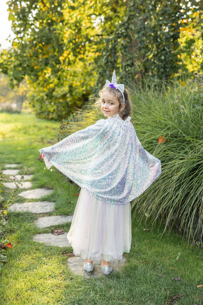 UNICORN SPARKLE CAPE & HEADBAND
