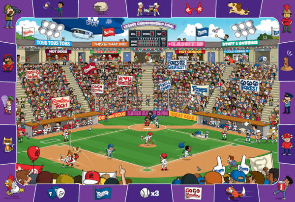 EURO SPOT & FIND-100 PC BASEBALL