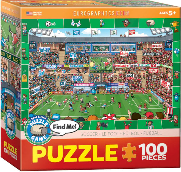 EURO SPOT & FIND-100 PC SOCCER